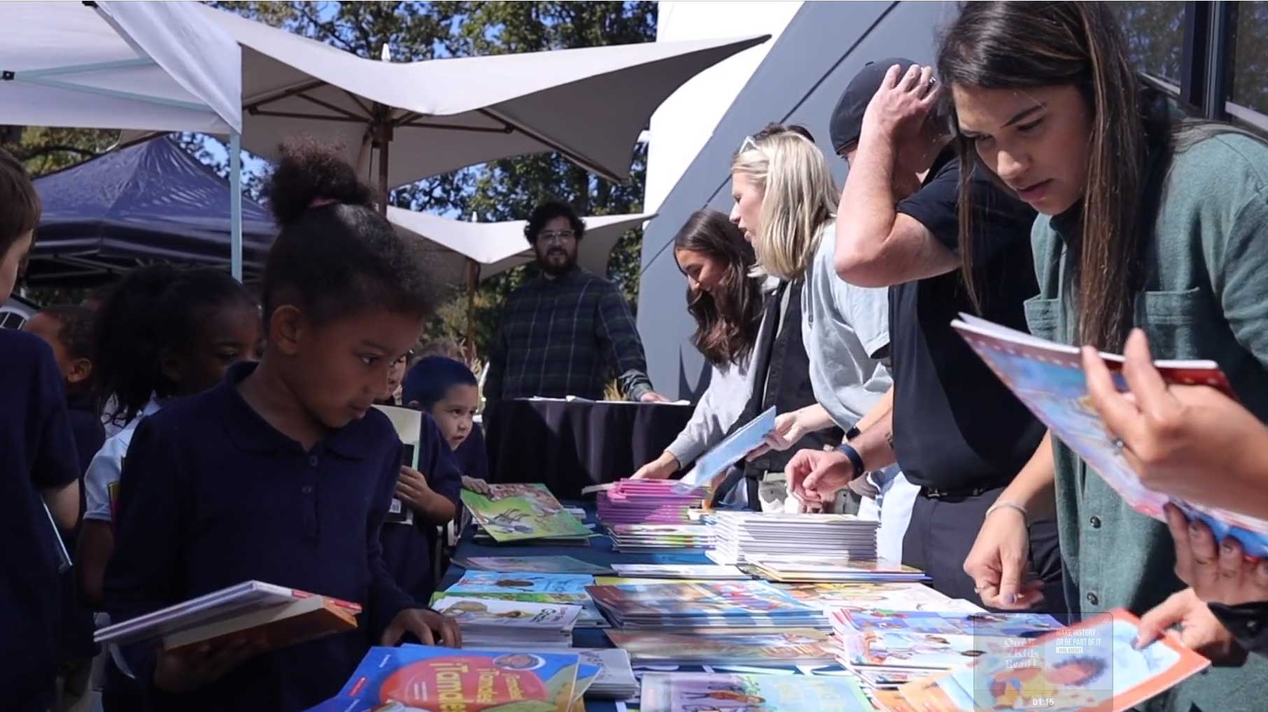Nike Global HQ Literacy Event