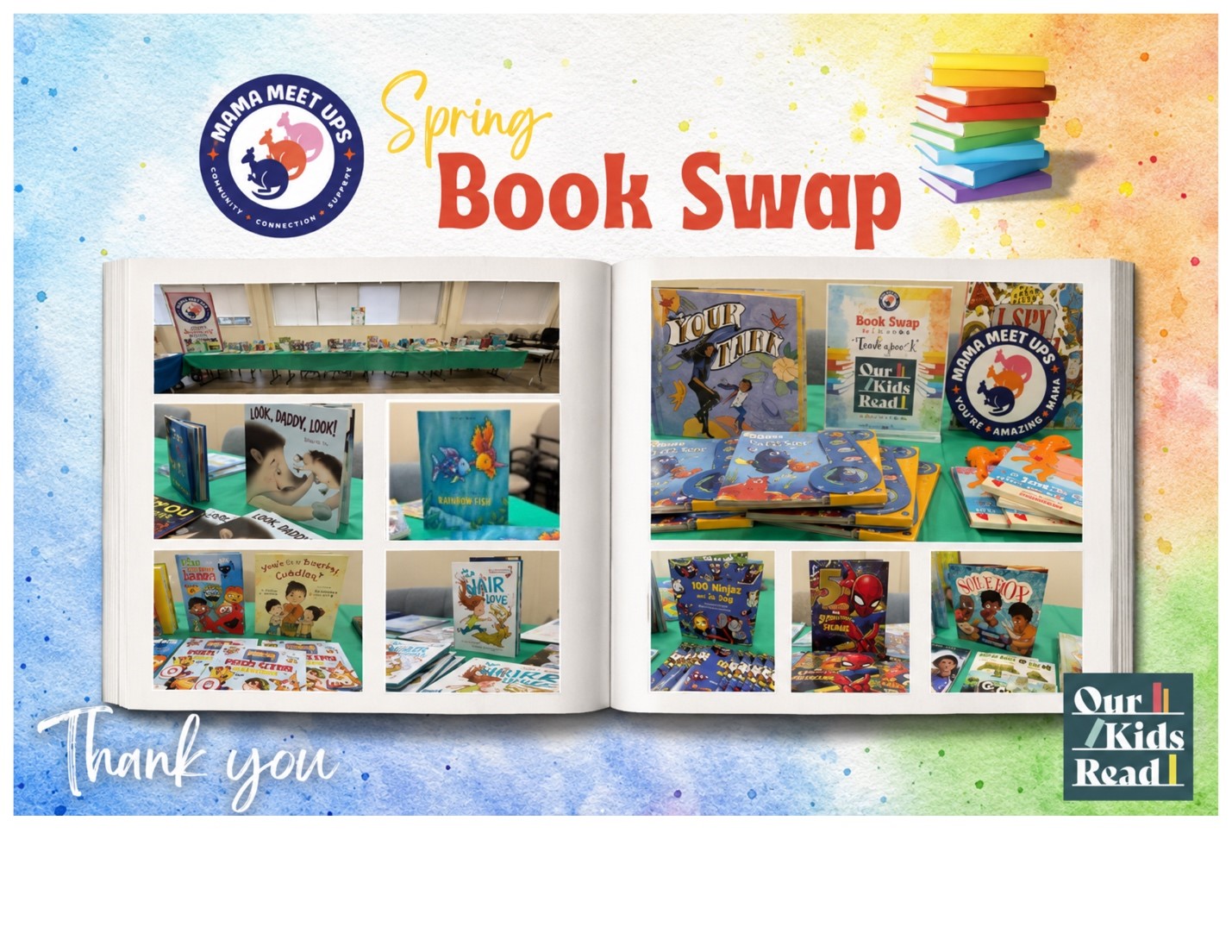 Mama Meetups NJ Book Swap